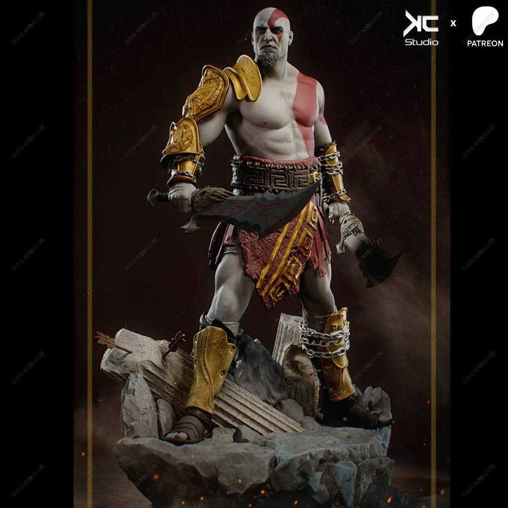 P站图纸印象馆 战神 奎托斯 战神 奎托斯