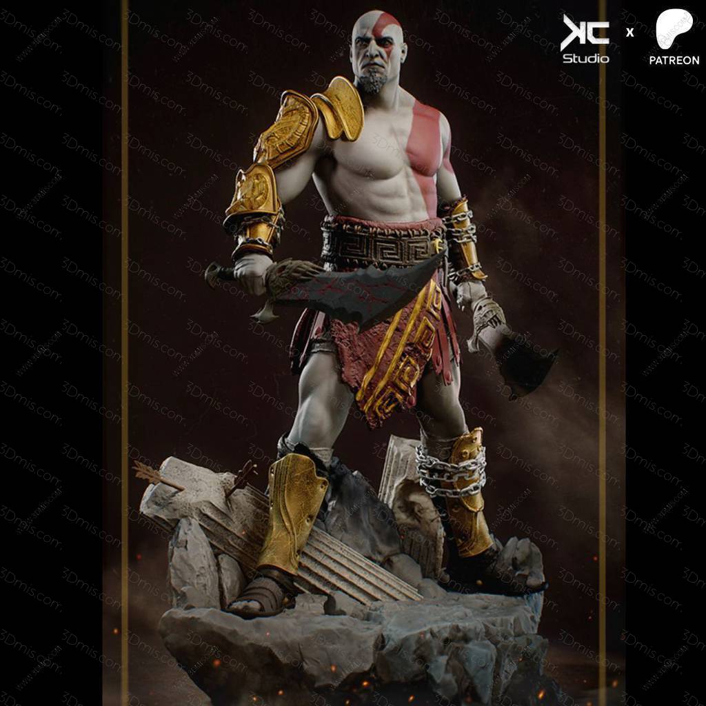 P站图纸印象馆 战神 奎托斯 战神 奎托斯