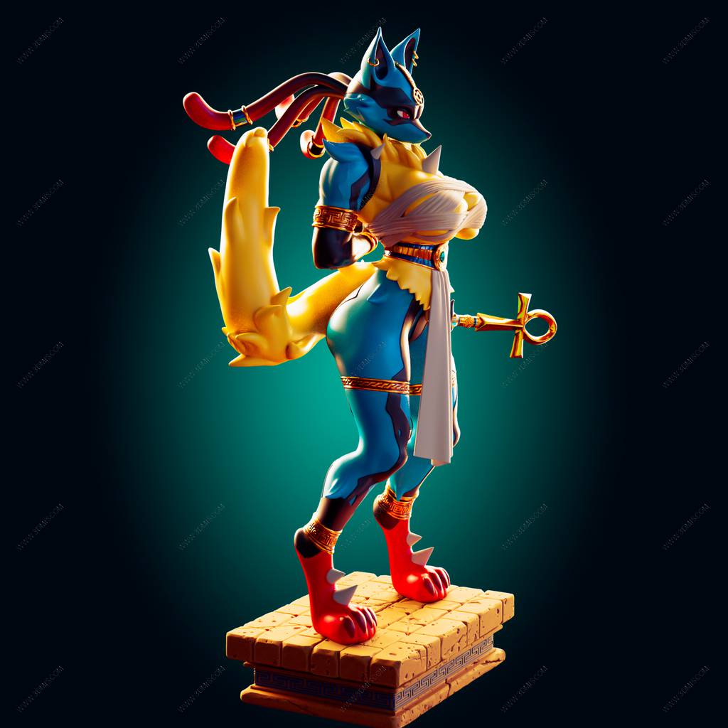 P站图纸印象馆 Officer Rhu 精灵宝可梦 路卡利欧 Officer Rhu 精灵宝可梦 路卡利欧