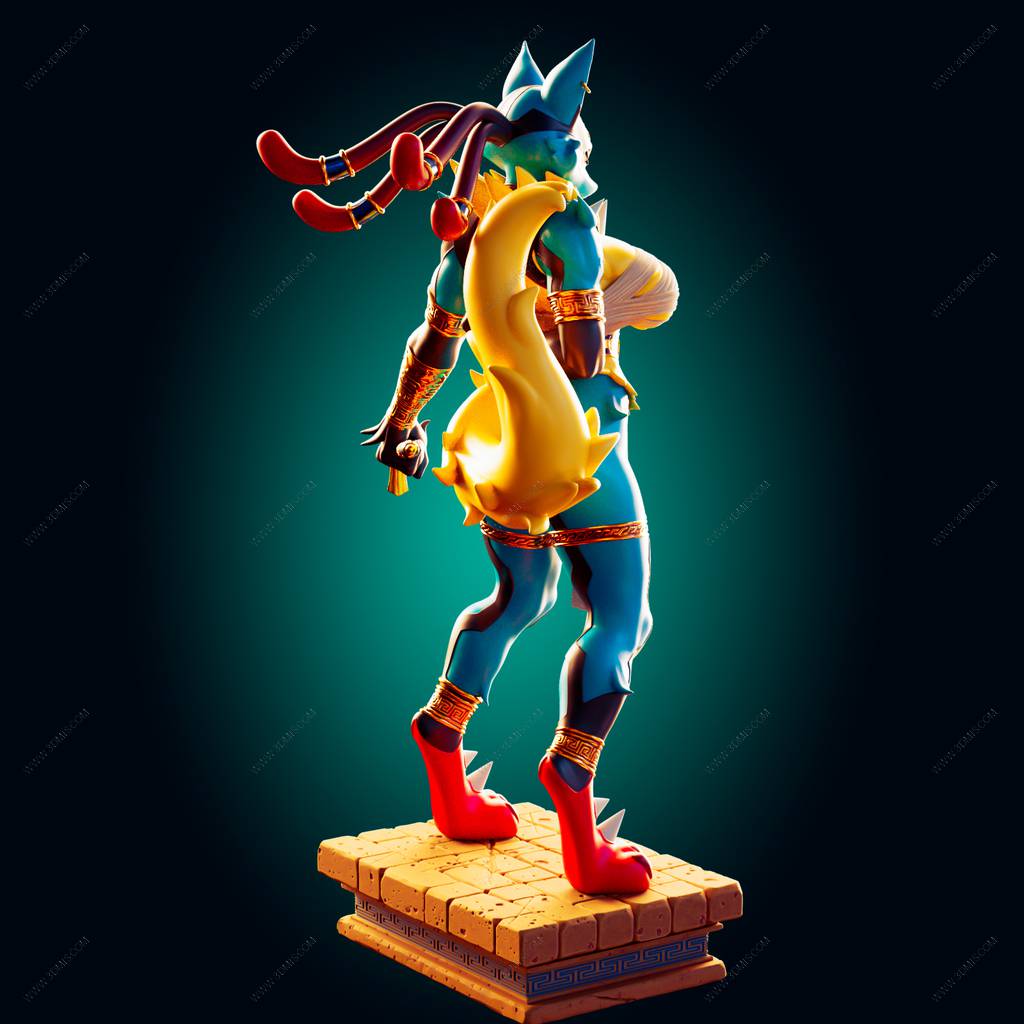 P站图纸印象馆 Officer Rhu 精灵宝可梦 路卡利欧 Officer Rhu 精灵宝可梦 路卡利欧