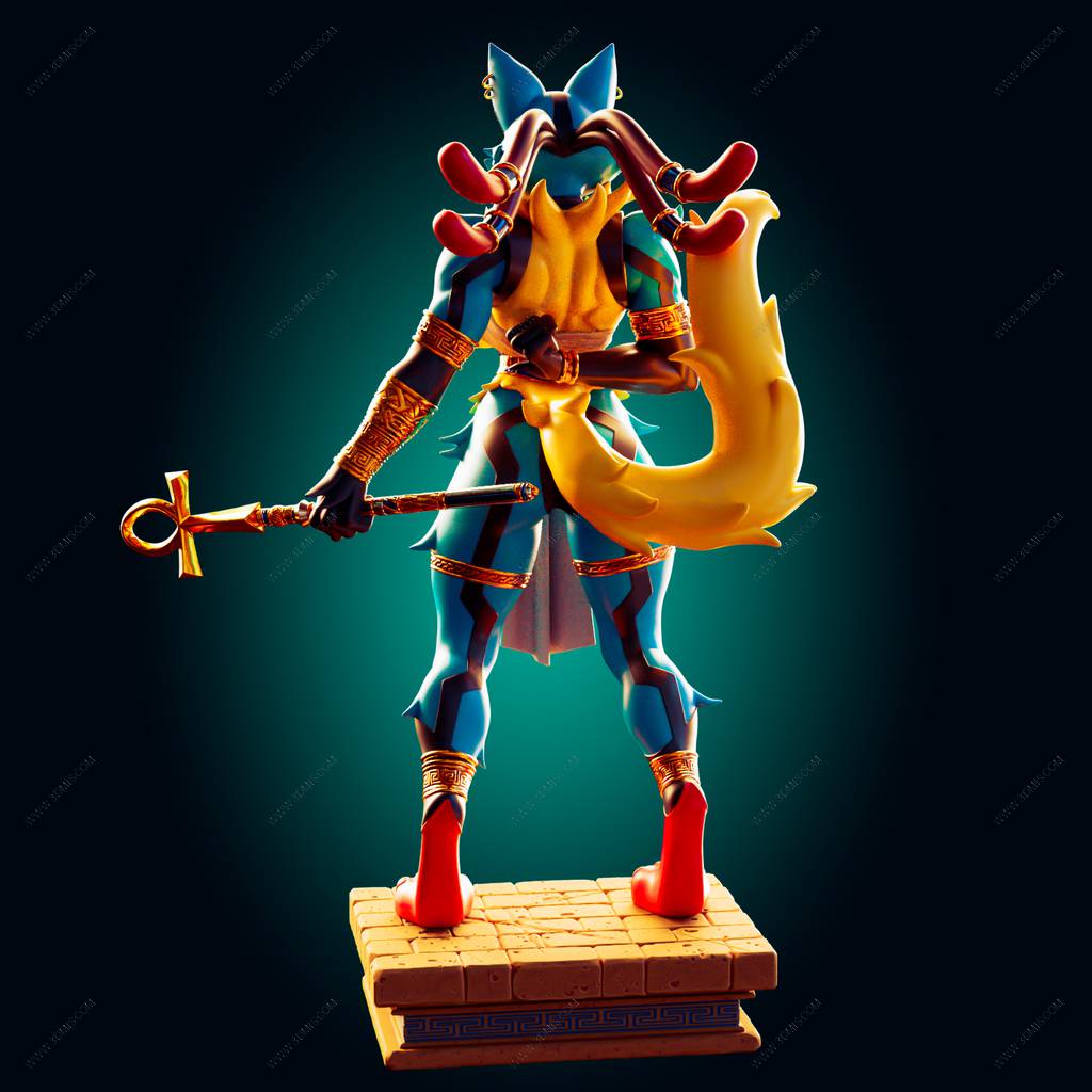 P站图纸印象馆 Officer Rhu 精灵宝可梦 路卡利欧 Officer Rhu 精灵宝可梦 路卡利欧