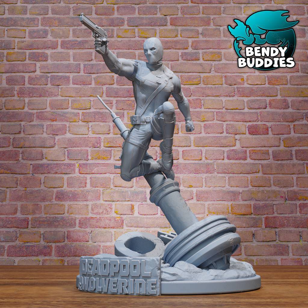 P站图纸印象馆 漫威 死侍 漫威 死侍