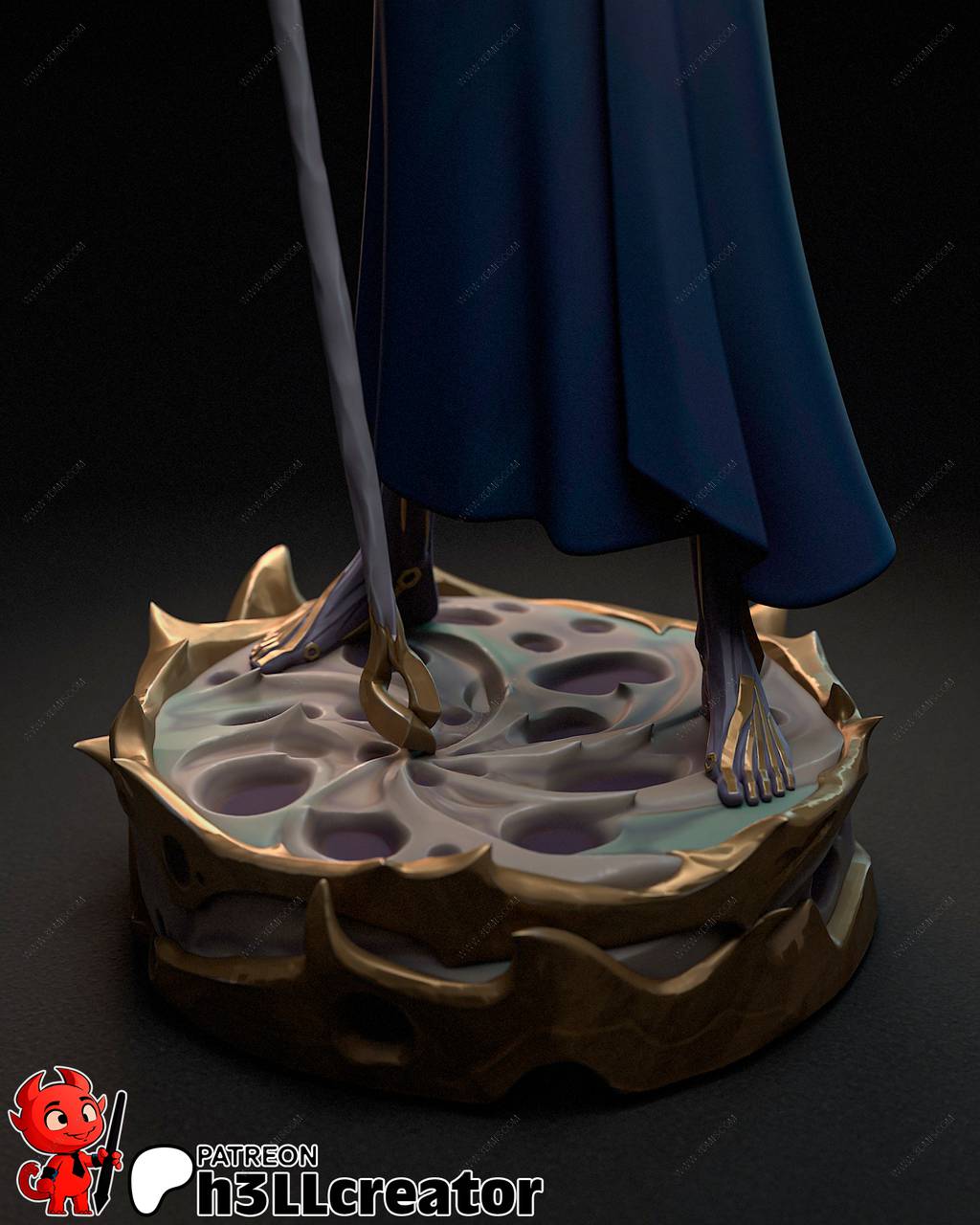 P站图纸印象馆 H3LL 英雄联盟 维克托 H3LL 英雄联盟 维克托