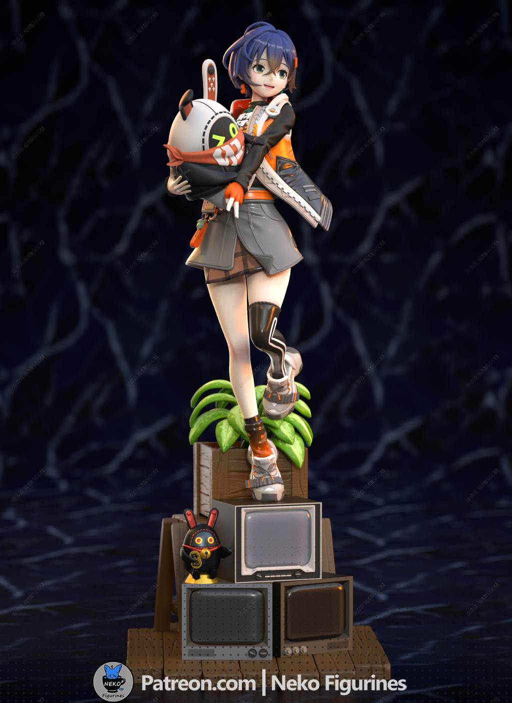 P站图纸印象馆 Neko 绝区零 铃 Neko 绝区零 铃