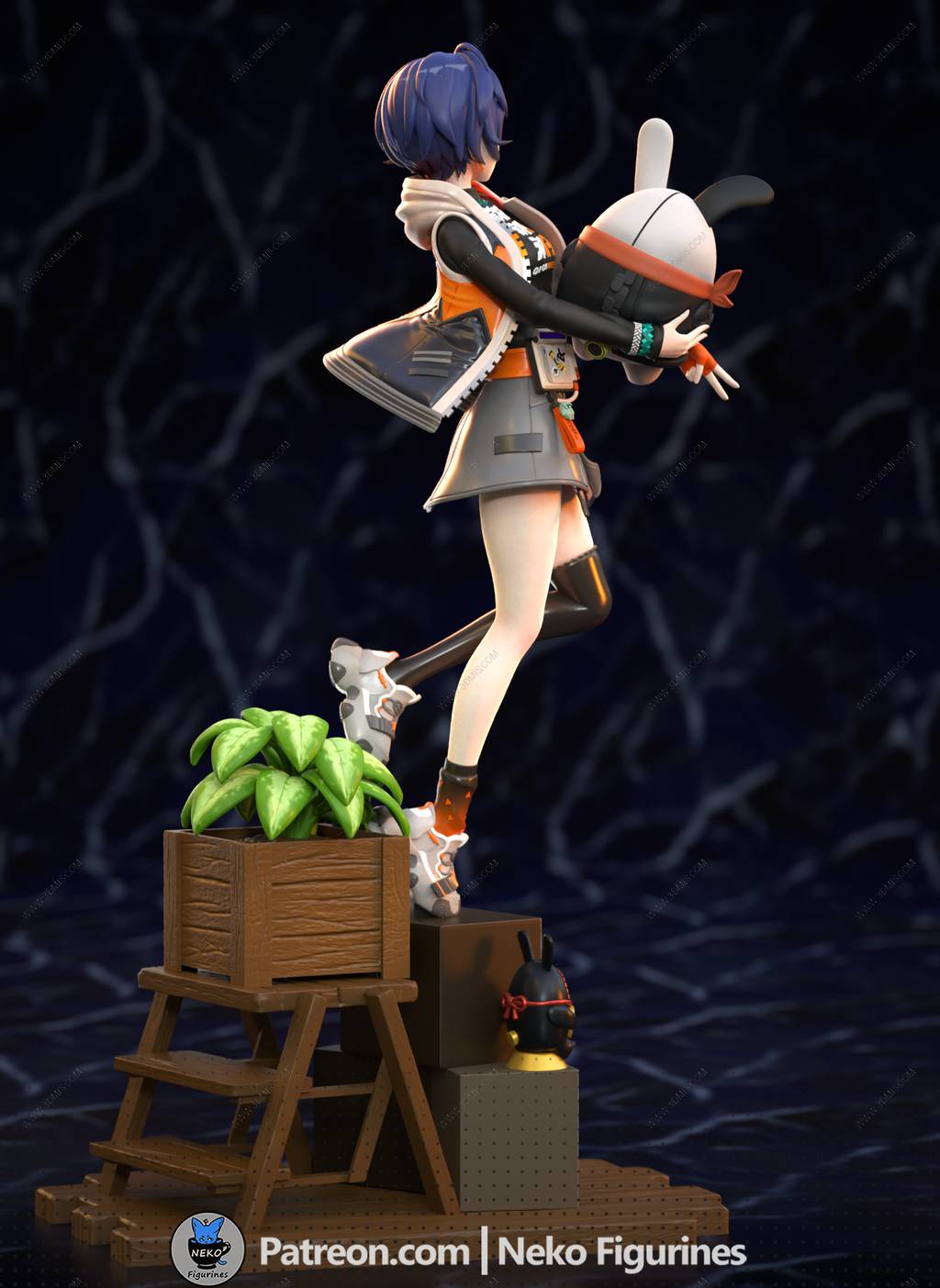 P站图纸印象馆 Neko 绝区零 铃 Neko 绝区零 铃