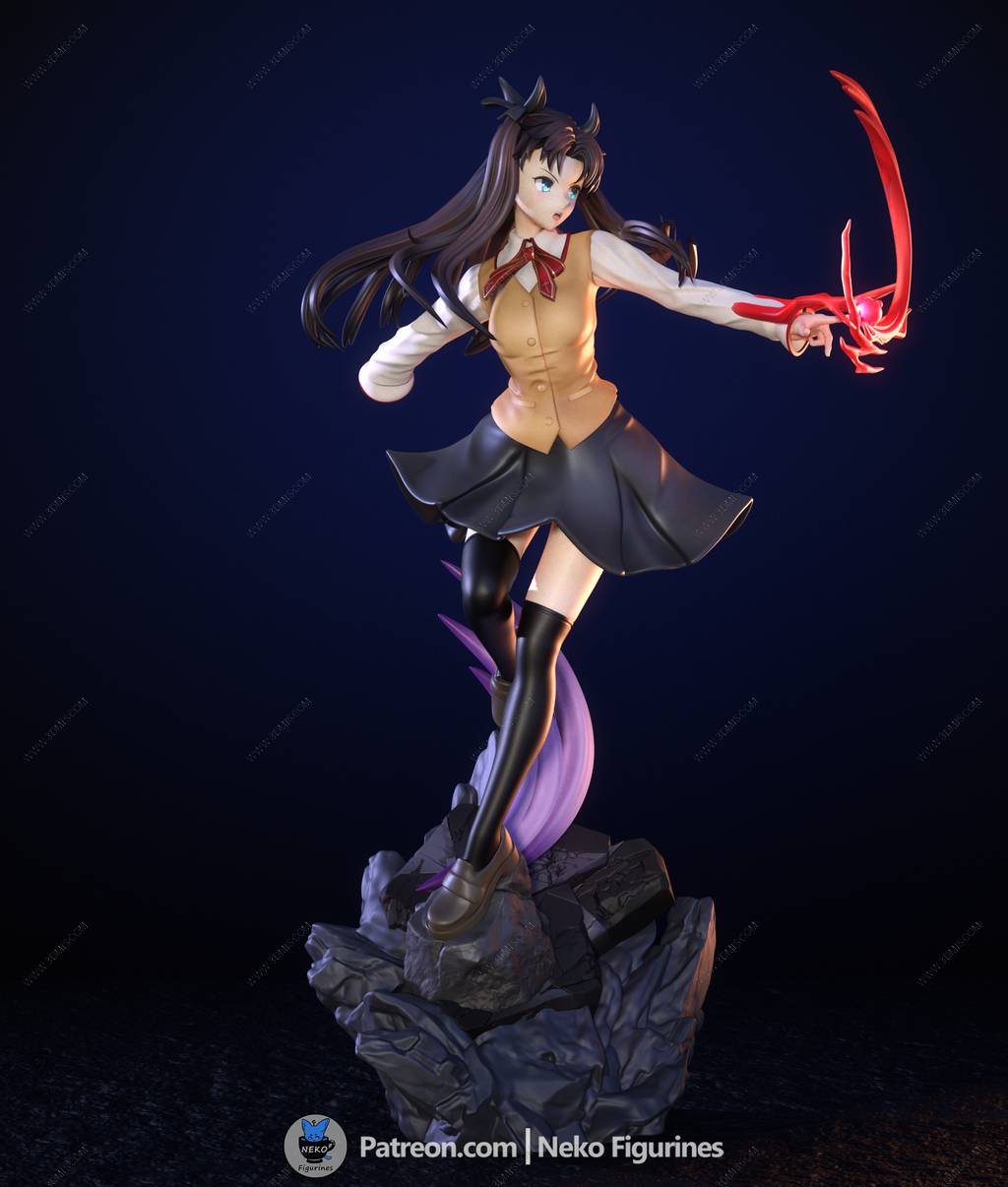 P站图纸印象馆 Neko 命运降临之夜 远坂凛 Neko 命运降临之夜 远坂凛