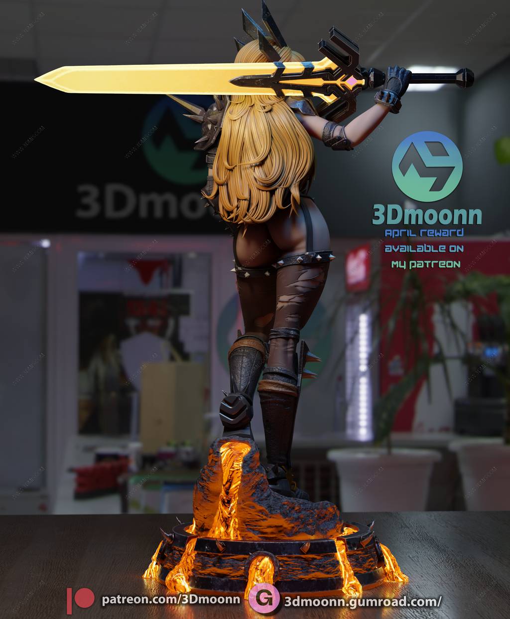 P站图纸印象馆 3Dmoonn 漫威 伊丽亚娜·拉斯普廷 3Dmoonn 漫威 伊丽亚娜·拉斯普廷