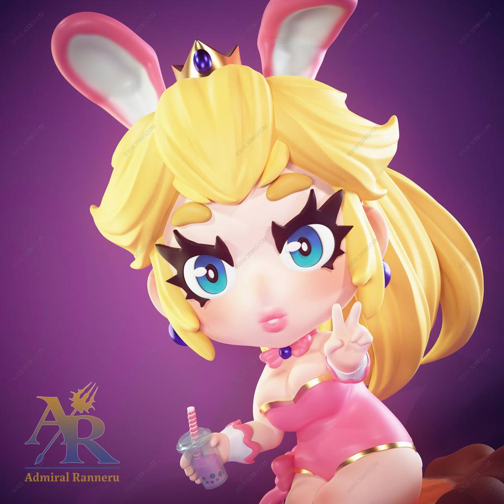 P站图纸印象馆 超级马里奥 碧奇公主 超级马里奥 碧奇公主