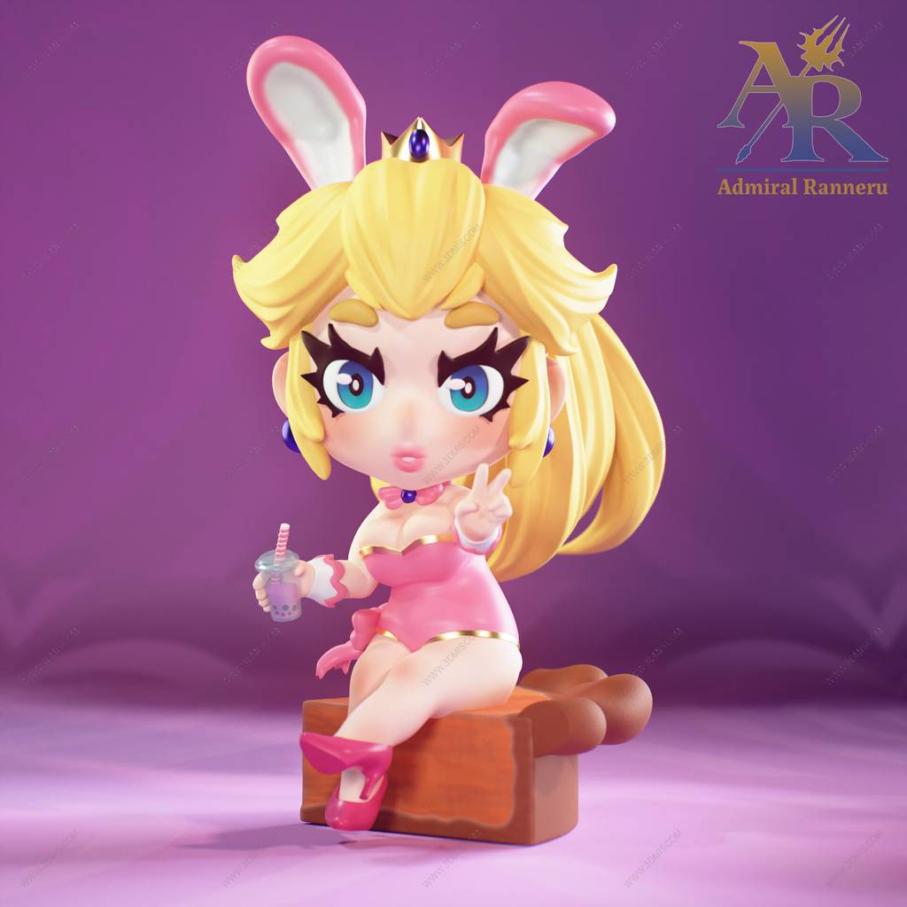 P站图纸印象馆 超级马里奥 碧奇公主 超级马里奥 碧奇公主