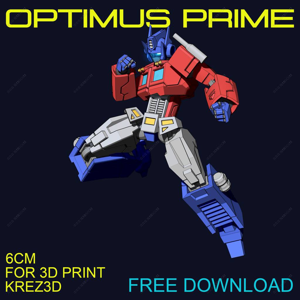 P站图纸印象馆 变形金钢 擎天柱 变形金钢 擎天柱