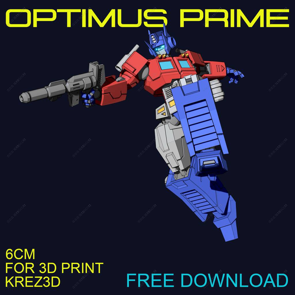 P站图纸印象馆 变形金钢 擎天柱 变形金钢 擎天柱