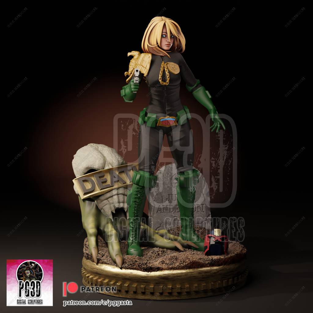 P站图纸印象馆 PgGasta 特警判官 安德森法官 PgGasta 特警判官 安德森法官