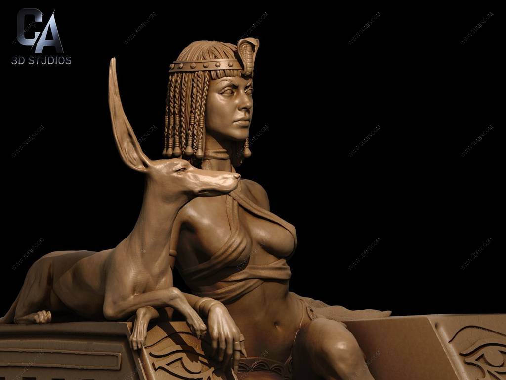 P站图纸印象馆 CA3D 埃及艳后 CA3D 埃及艳后