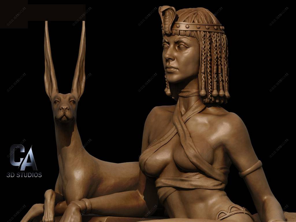 P站图纸印象馆 CA3D 埃及艳后 CA3D 埃及艳后