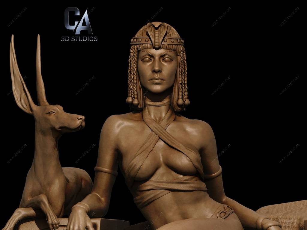 P站图纸印象馆 CA3D 埃及艳后 CA3D 埃及艳后