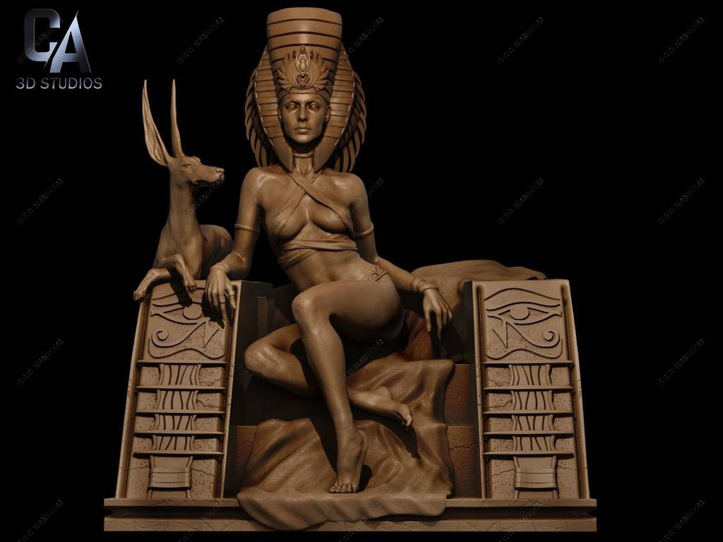 P站图纸印象馆 CA3D 埃及艳后 CA3D 埃及艳后