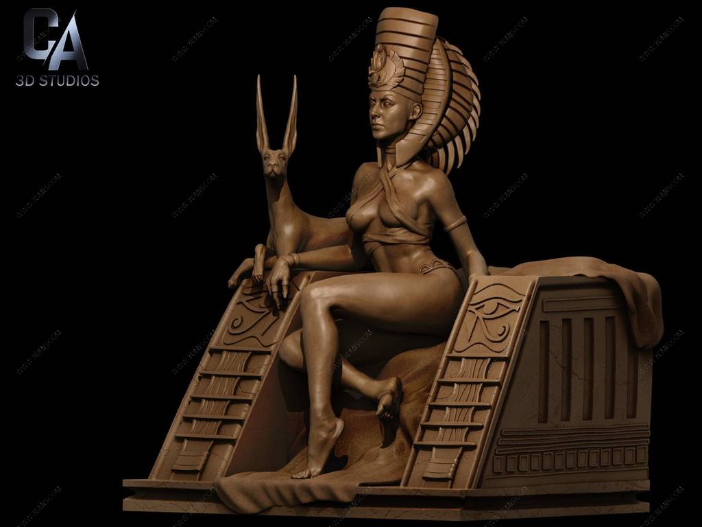 P站图纸印象馆 CA3D 埃及艳后 CA3D 埃及艳后