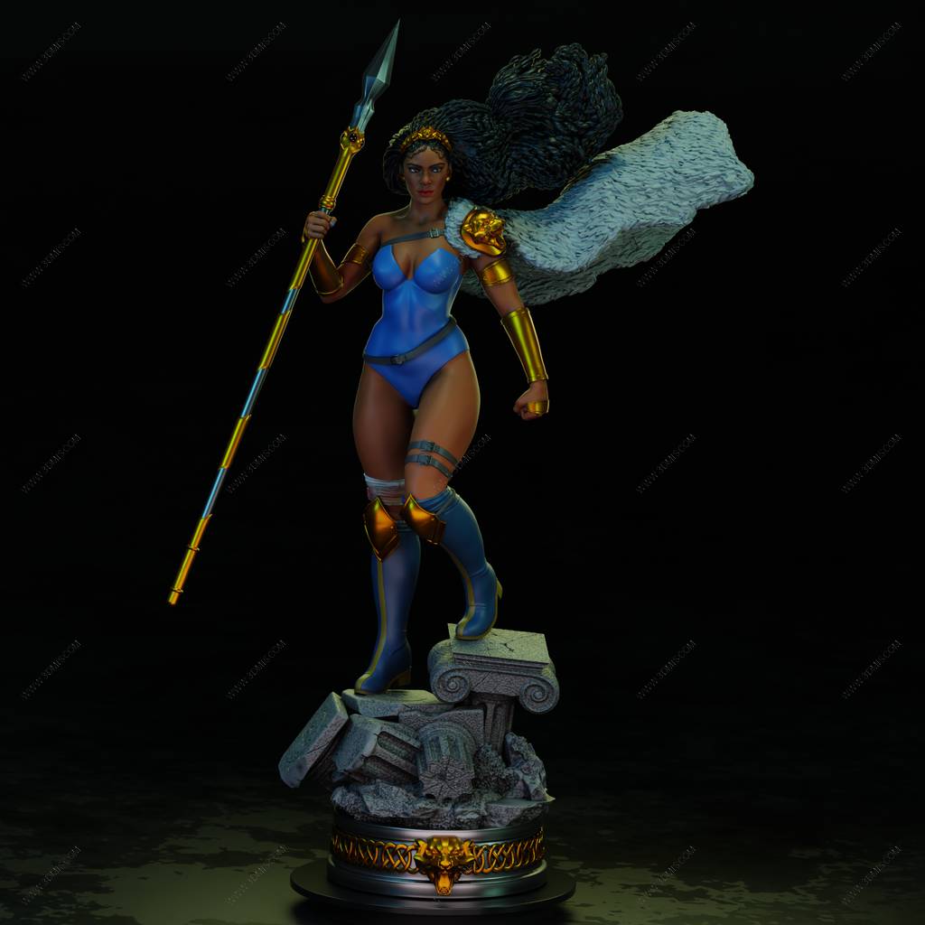 P站图纸印象馆 BrunoArt3D DC漫画 努比亚 BrunoArt3D DC漫画 努比亚