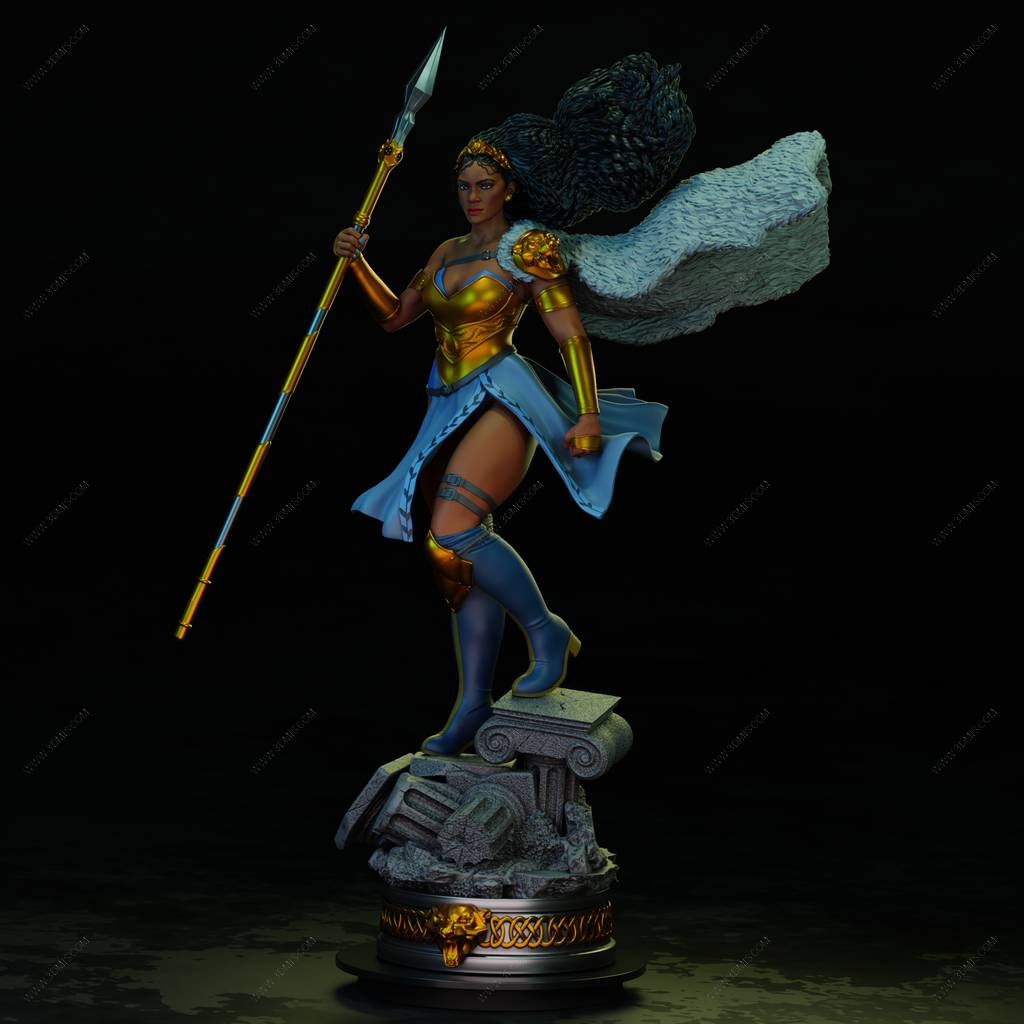 P站图纸印象馆 BrunoArt3D DC漫画 努比亚 BrunoArt3D DC漫画 努比亚