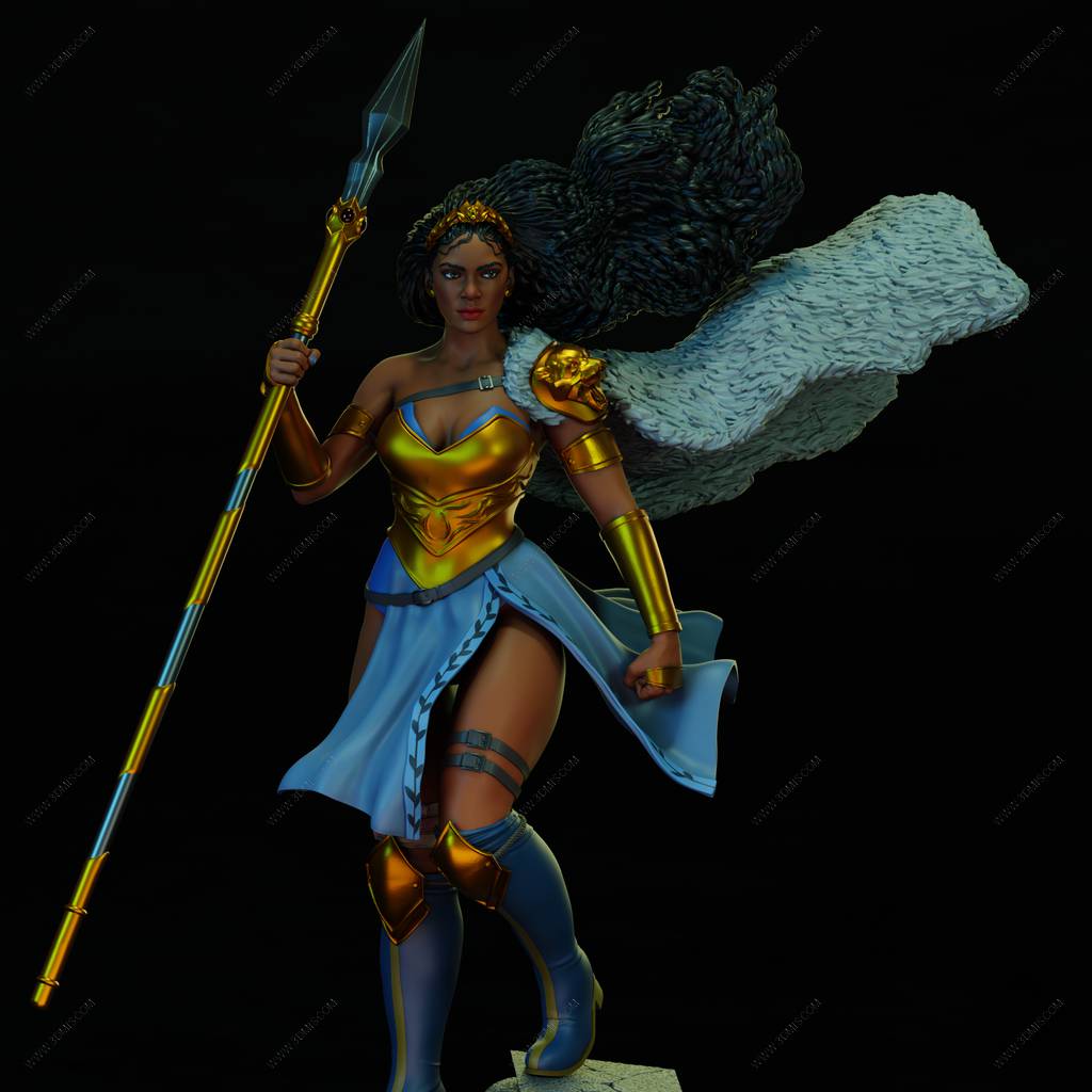 P站图纸印象馆 BrunoArt3D DC漫画 努比亚 BrunoArt3D DC漫画 努比亚