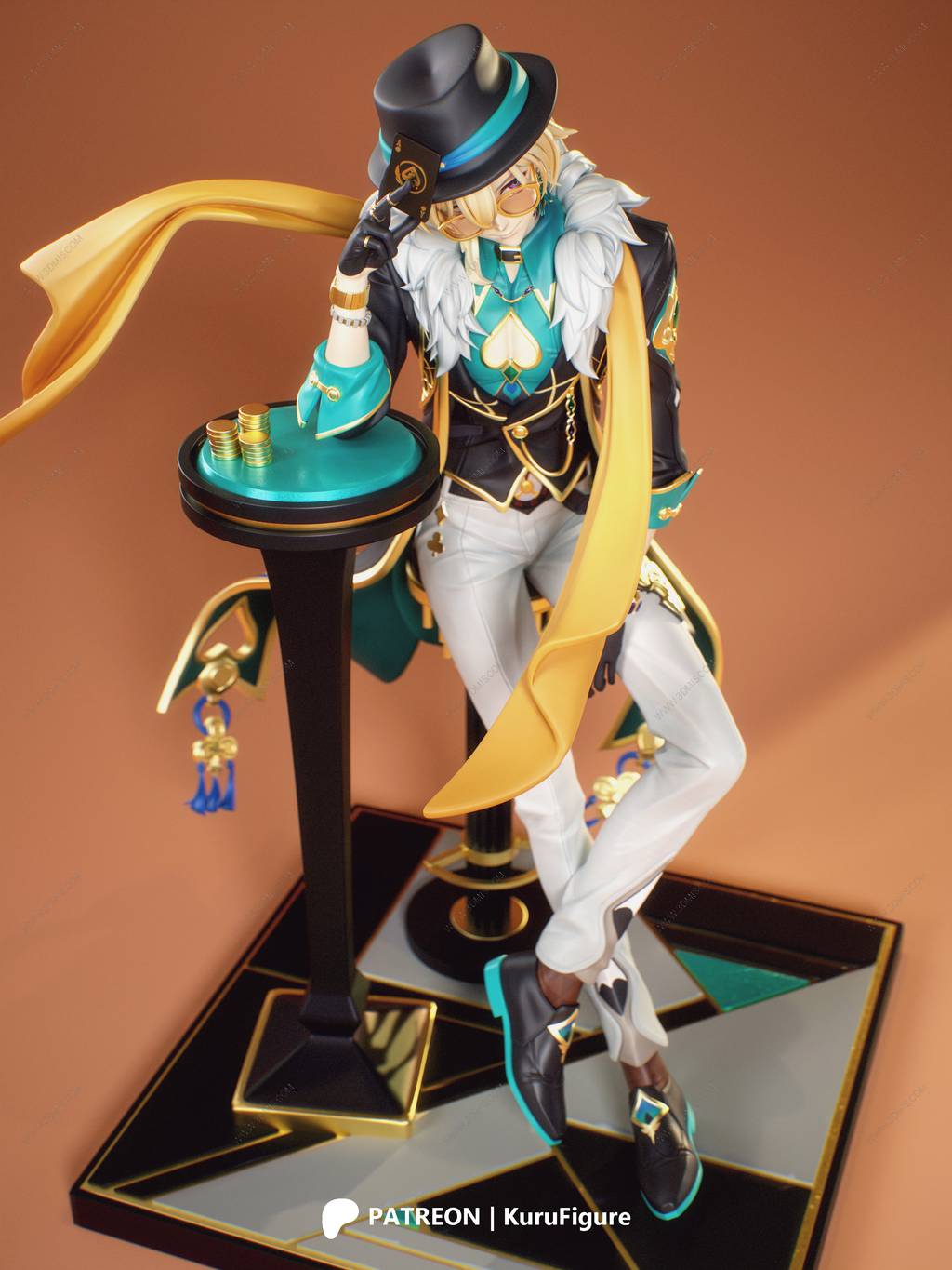 P站图纸印象馆 Kuru Figure 崩坏:星穹铁道 砂金 Kuru Figure 崩坏:星穹铁道 砂金