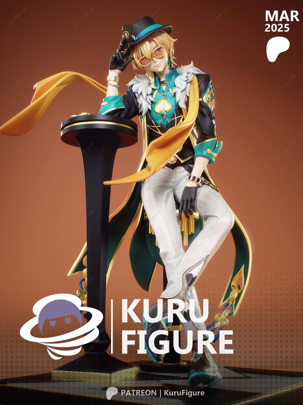 P站图纸印象馆 Kuru Figure 崩坏:星穹铁道 砂金 Kuru Figure 崩坏:星穹铁道 砂金