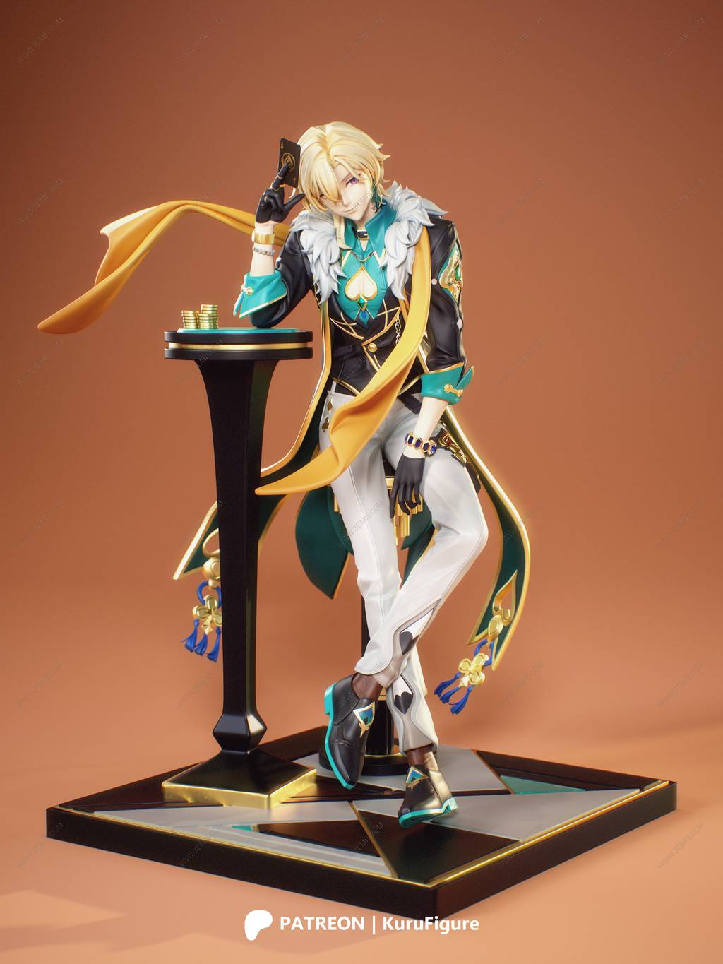 P站图纸印象馆 Kuru Figure 崩坏:星穹铁道 砂金 Kuru Figure 崩坏:星穹铁道 砂金