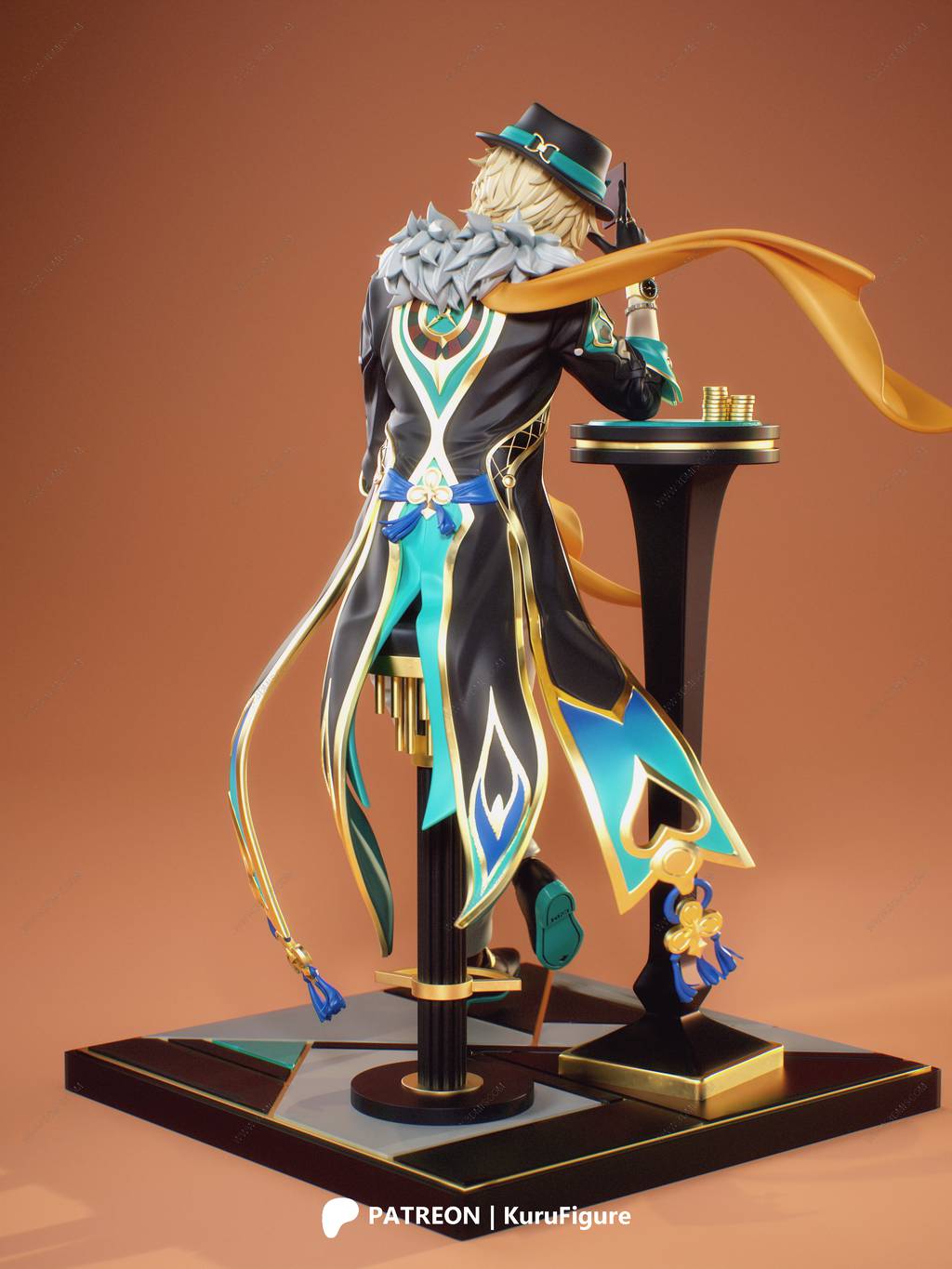 P站图纸印象馆 Kuru Figure 崩坏:星穹铁道 砂金 Kuru Figure 崩坏:星穹铁道 砂金