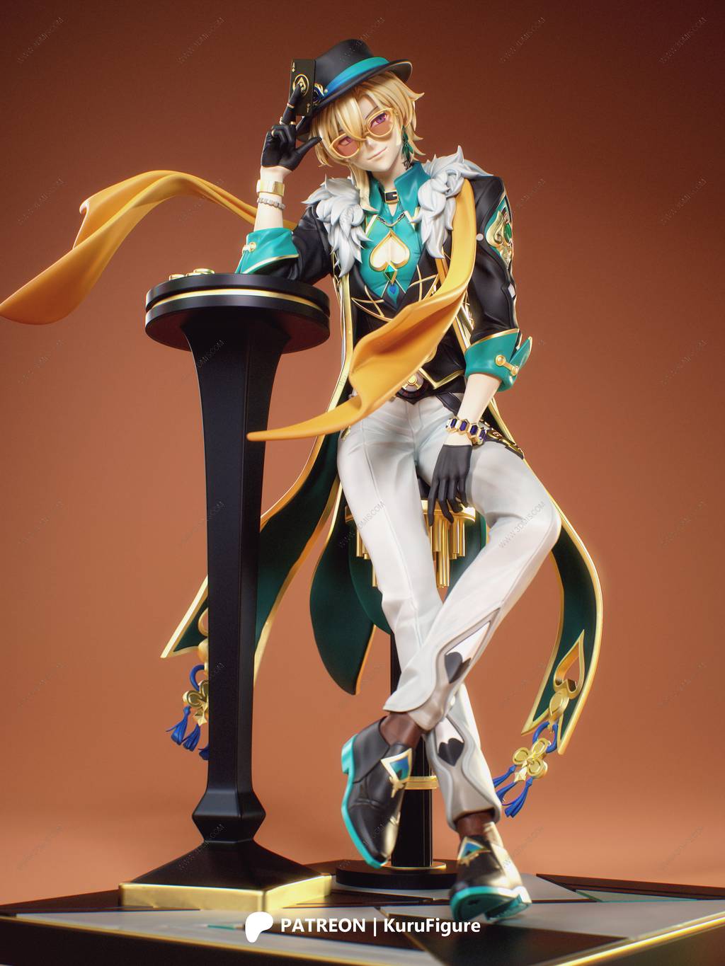 P站图纸印象馆 Kuru Figure 崩坏:星穹铁道 砂金 Kuru Figure 崩坏:星穹铁道 砂金