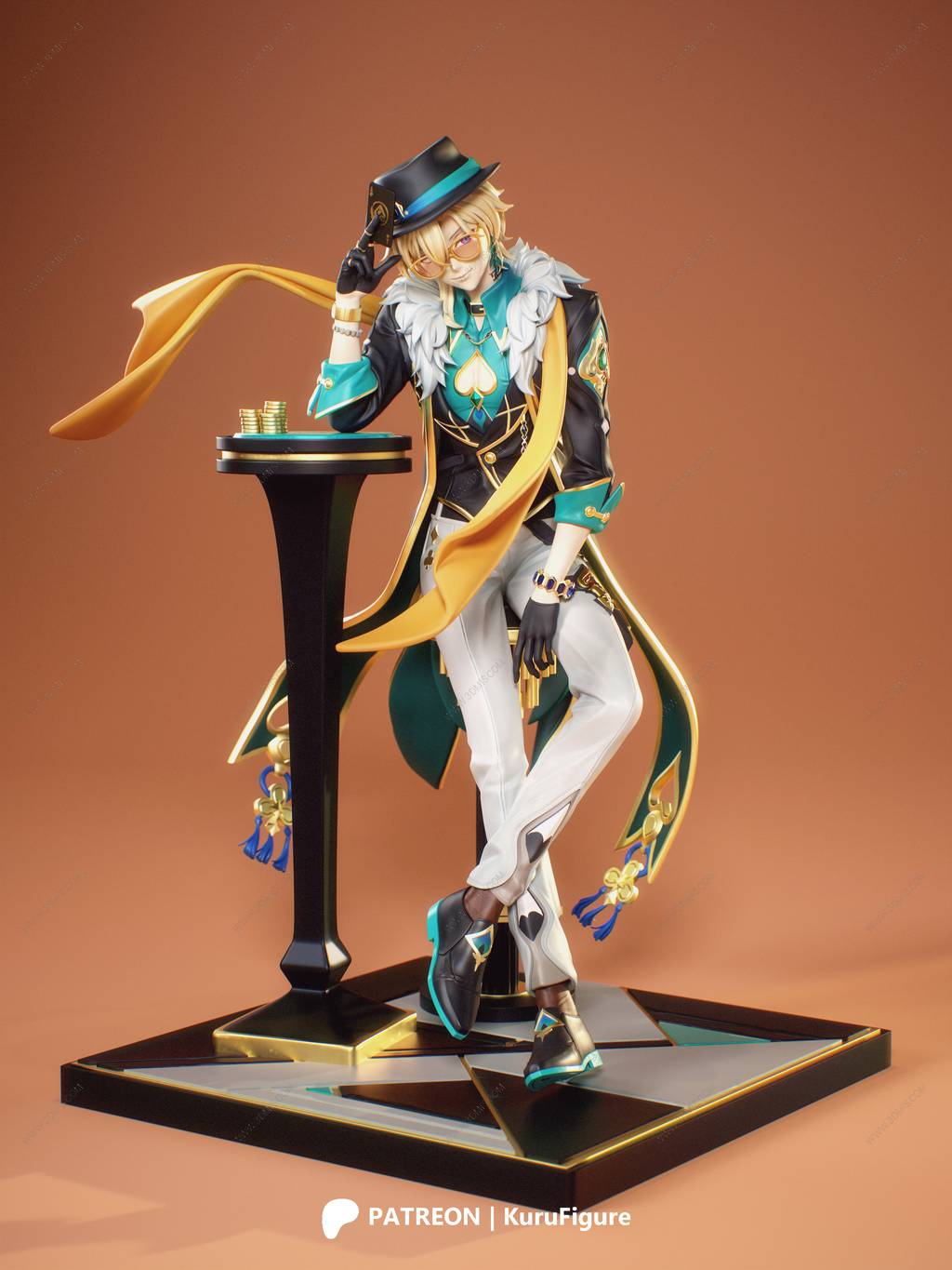 P站图纸印象馆 Kuru Figure 崩坏:星穹铁道 砂金 Kuru Figure 崩坏:星穹铁道 砂金