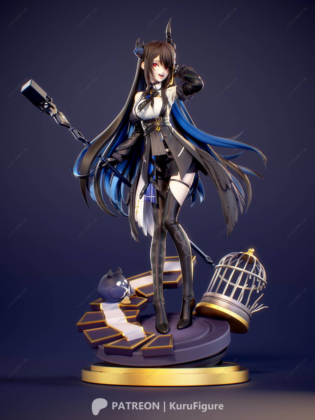 P站图纸印象馆 Kuru Figure 虚拟偶像 纳瑞莎·雷文克罗夫特 Kuru Figure 虚拟偶像 纳瑞莎·雷文克罗夫特