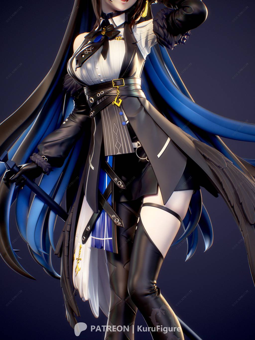 P站图纸印象馆 Kuru Figure 虚拟偶像 纳瑞莎·雷文克罗夫特 Kuru Figure 虚拟偶像 纳瑞莎·雷文克罗夫特