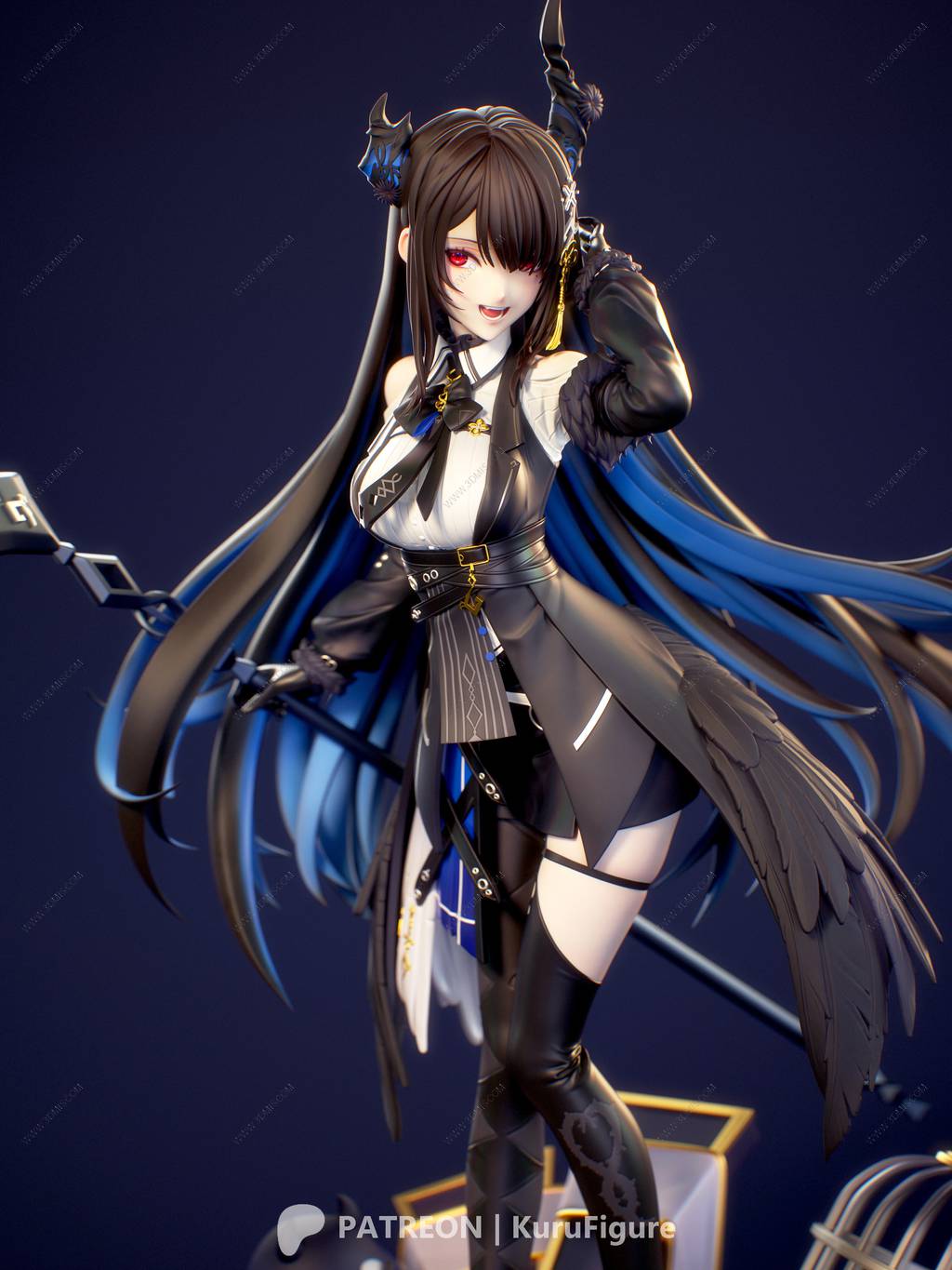 P站图纸印象馆 Kuru Figure 虚拟偶像 纳瑞莎·雷文克罗夫特 Kuru Figure 虚拟偶像 纳瑞莎·雷文克罗夫特