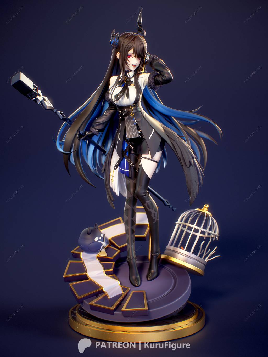 P站图纸印象馆 Kuru Figure 虚拟偶像 纳瑞莎·雷文克罗夫特 Kuru Figure 虚拟偶像 纳瑞莎·雷文克罗夫特