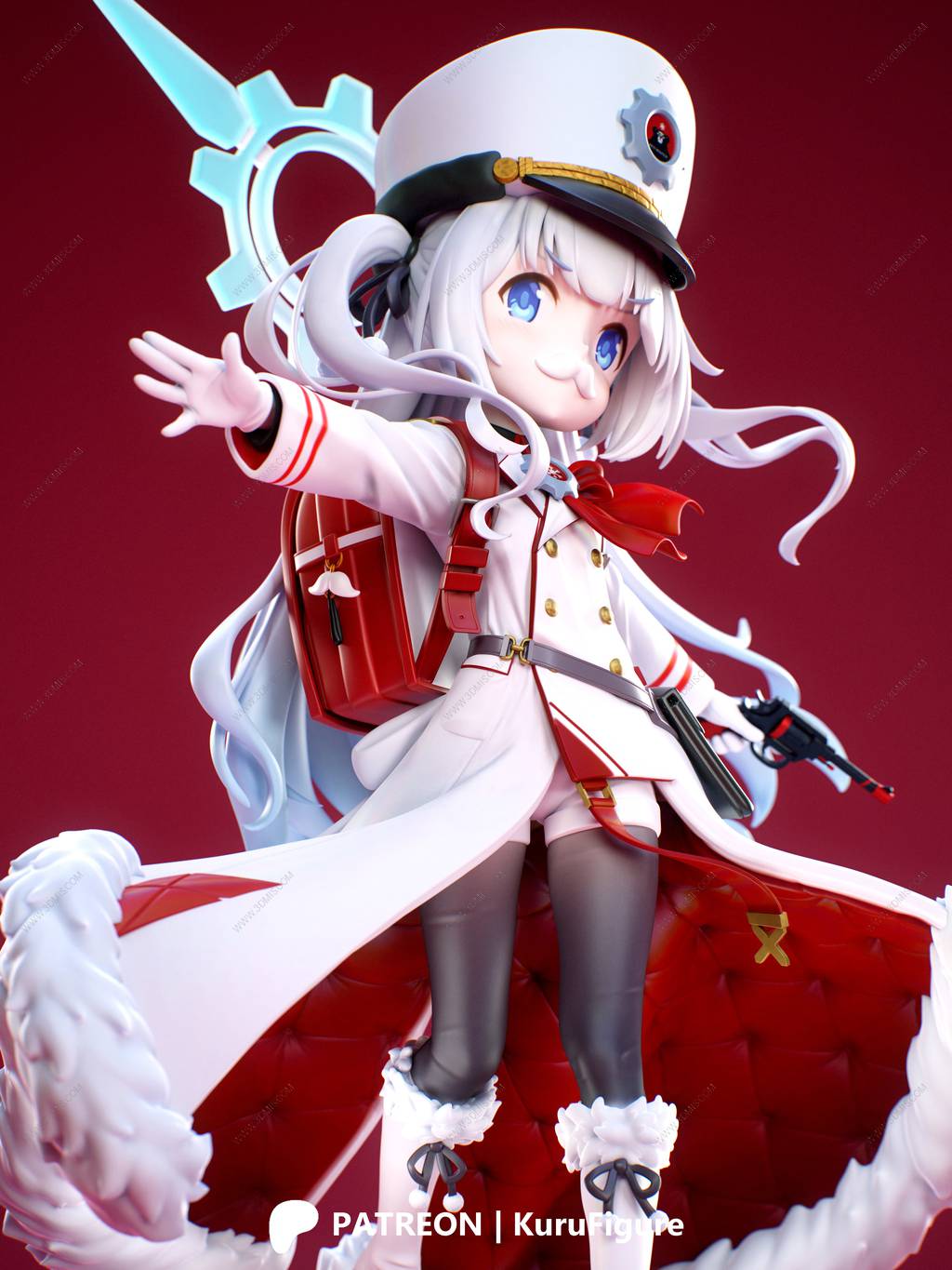 P站图纸印象馆 Kuru Figure 碧蓝档案 切里诺 Kuru Figure 碧蓝档案 切里诺