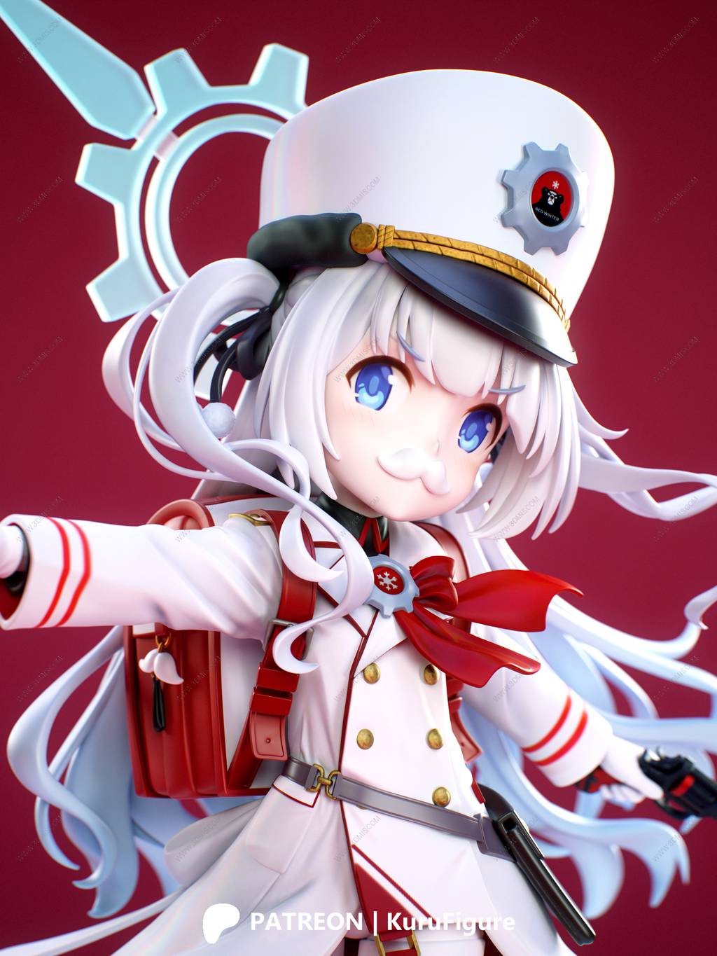 P站图纸印象馆 Kuru Figure 碧蓝档案 切里诺 Kuru Figure 碧蓝档案 切里诺