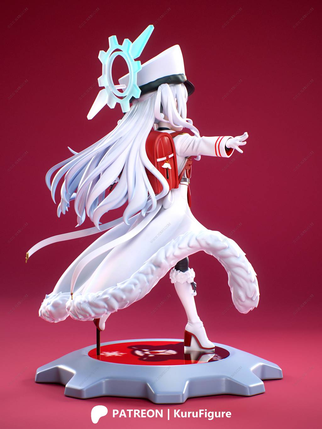 P站图纸印象馆 Kuru Figure 碧蓝档案 切里诺 Kuru Figure 碧蓝档案 切里诺