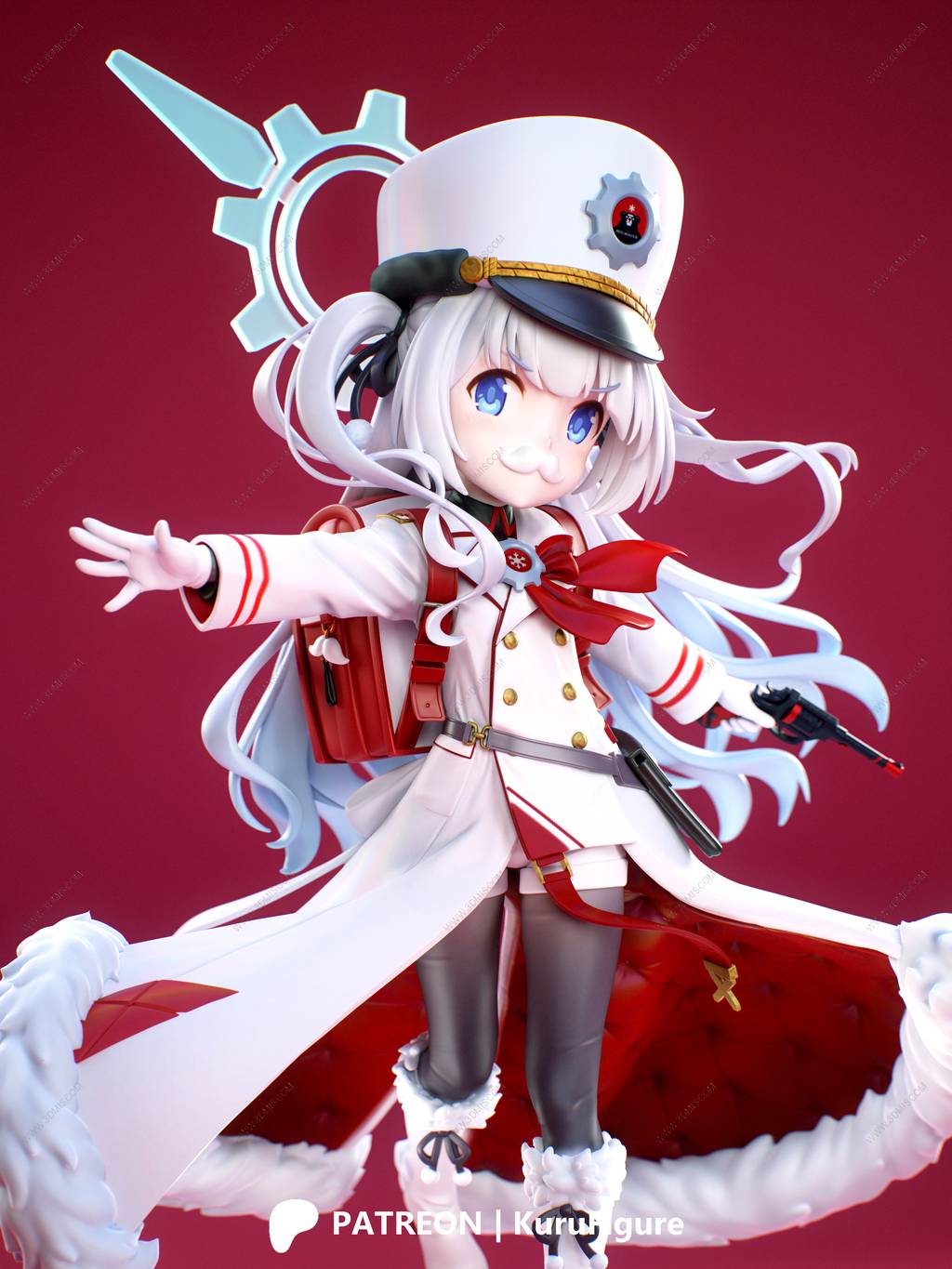 P站图纸印象馆 Kuru Figure 碧蓝档案 切里诺 Kuru Figure 碧蓝档案 切里诺