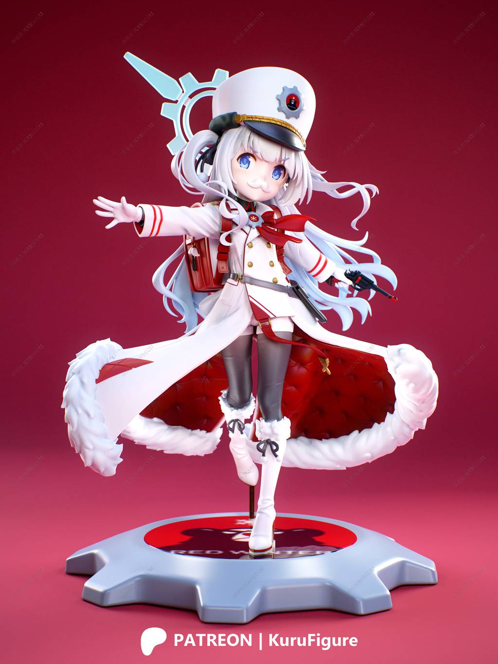 P站图纸印象馆 Kuru Figure 碧蓝档案 切里诺 Kuru Figure 碧蓝档案 切里诺