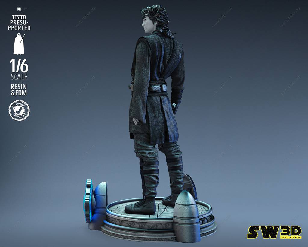 P站图纸印象馆 SW3D 星球大战 阿纳金 SW3D 星球大战 阿纳金