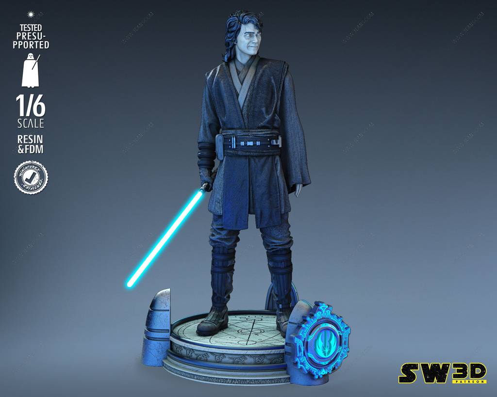 P站图纸印象馆 SW3D 星球大战 阿纳金 SW3D 星球大战 阿纳金