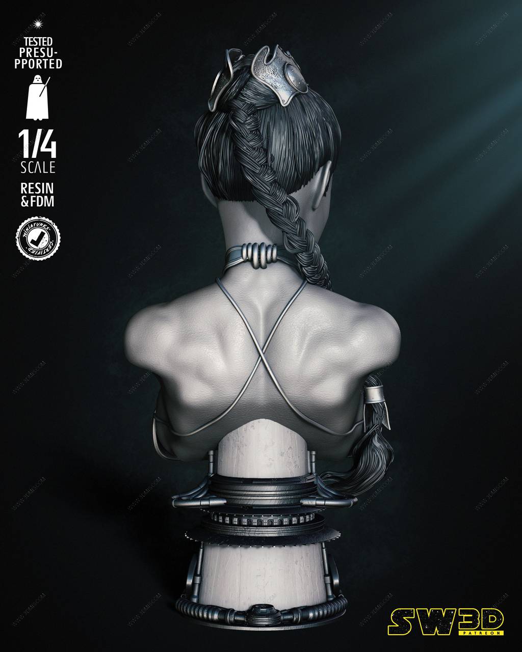 P站图纸印象馆 SW3D 星球大战 莱娅·奥加纳·索罗 SW3D 星球大战 莱娅·奥加纳·索罗