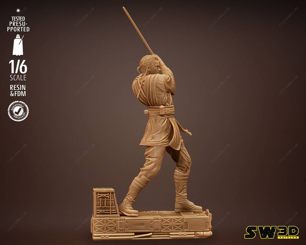 P站图纸印象馆 SW3D 星球大战 欧比旺 SW3D 星球大战 欧比旺