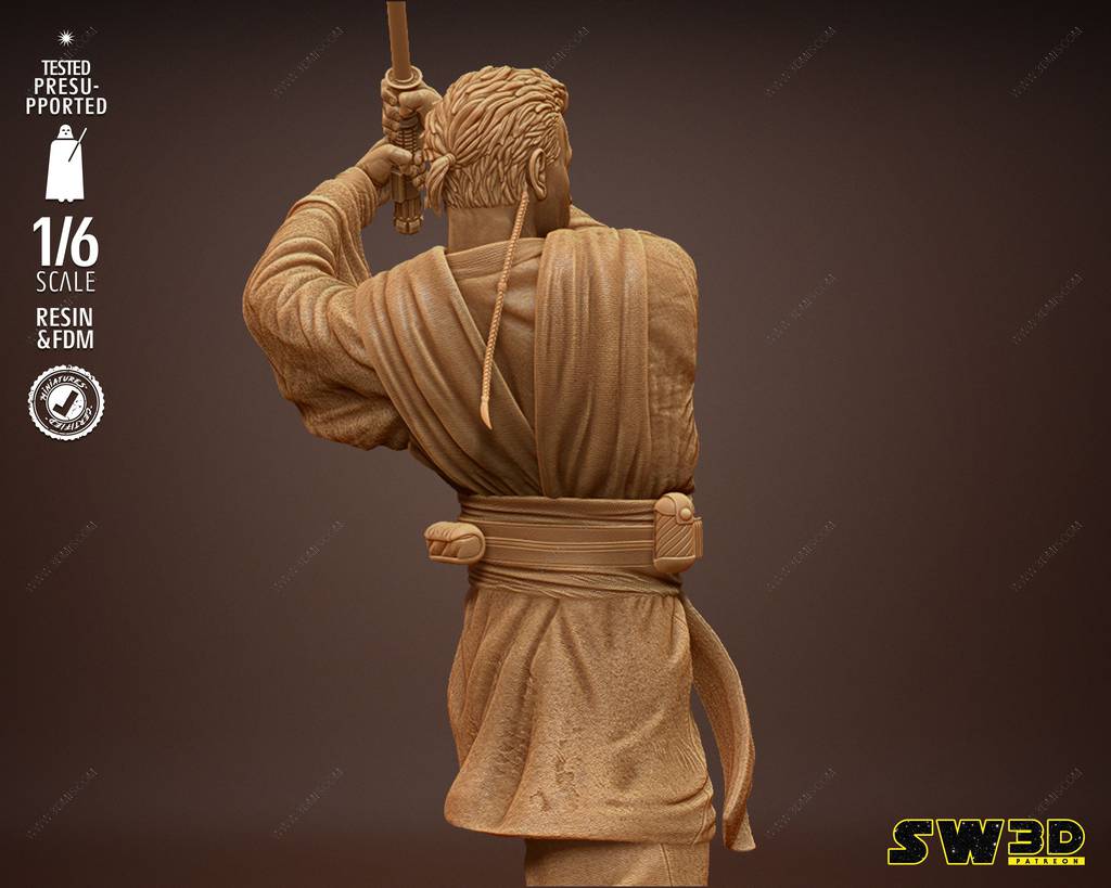 P站图纸印象馆 SW3D 星球大战 欧比旺 SW3D 星球大战 欧比旺