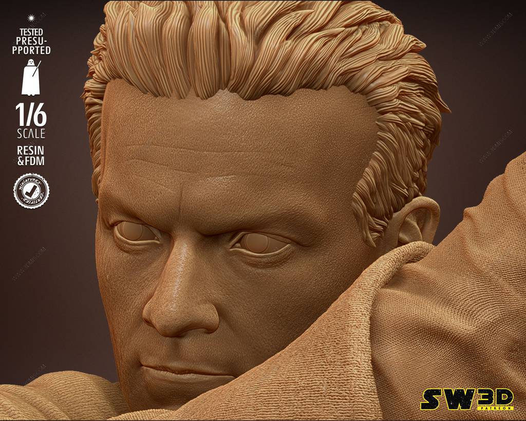 P站图纸印象馆 SW3D 星球大战 欧比旺 SW3D 星球大战 欧比旺