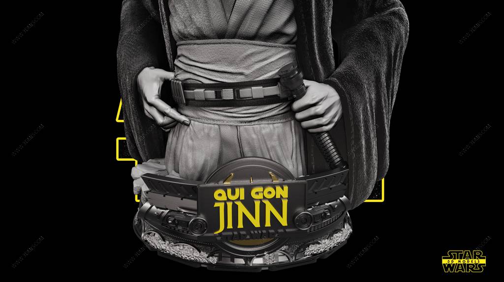 P站图纸印象馆 SW3D 星球大战 梅斯·温杜和魁刚·金 SW3D 星球大战 梅斯·温杜和魁刚·金