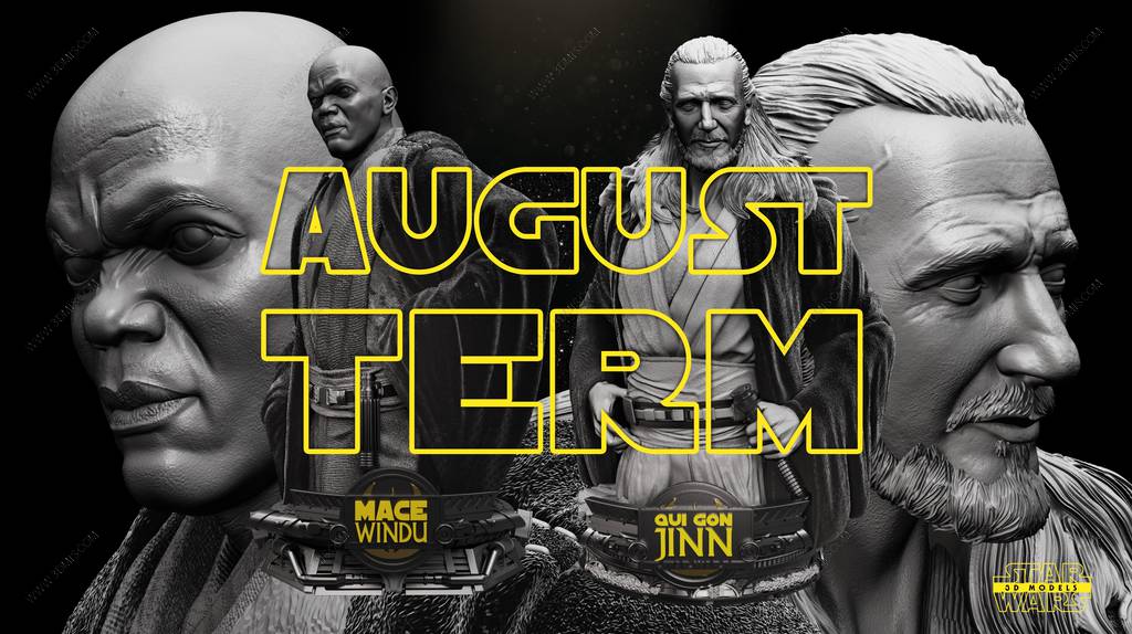 P站图纸印象馆 SW3D 星球大战 梅斯·温杜和魁刚·金 SW3D 星球大战 梅斯·温杜和魁刚·金