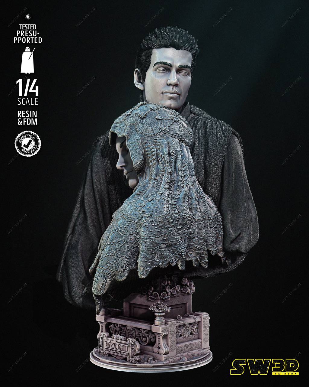 P站图纸印象馆 SW3D 星球大战 阿纳金和帕德梅·阿米达拉 SW3D 星球大战 阿纳金和帕德梅·阿米达拉