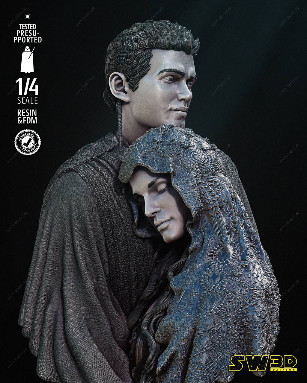 P站图纸印象馆 SW3D 星球大战 阿纳金和帕德梅·阿米达拉 SW3D 星球大战 阿纳金和帕德梅·阿米达拉