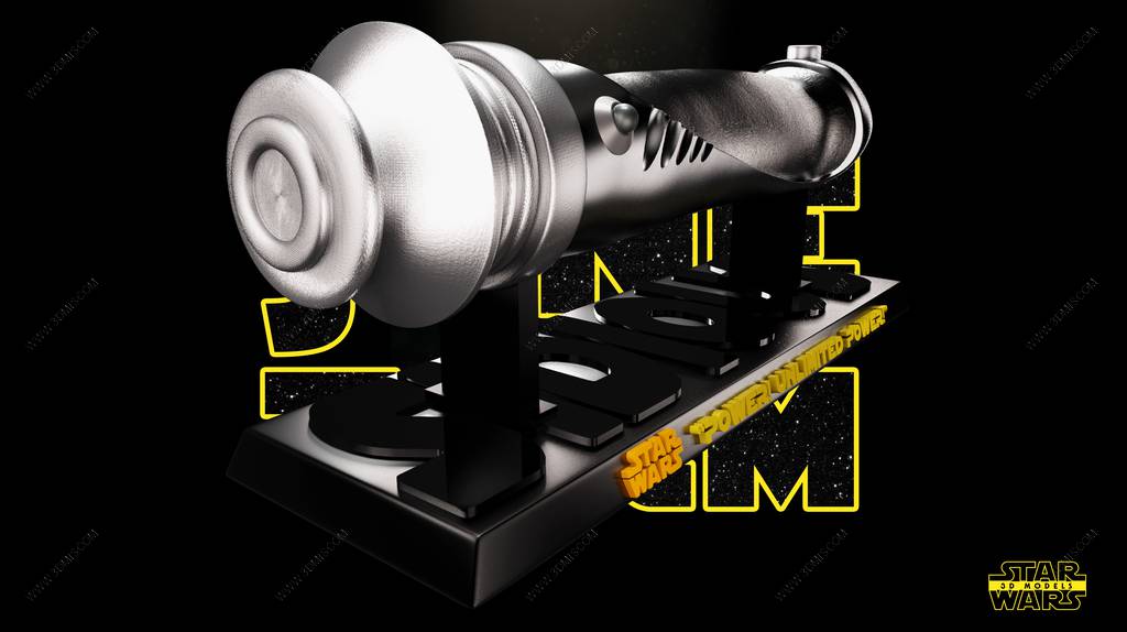 P站图纸印象馆 SW3D 星球大战 阿纳金和达斯·西迪厄斯的光剑 SW3D 星球大战 阿纳金和达斯·西迪厄斯的光剑